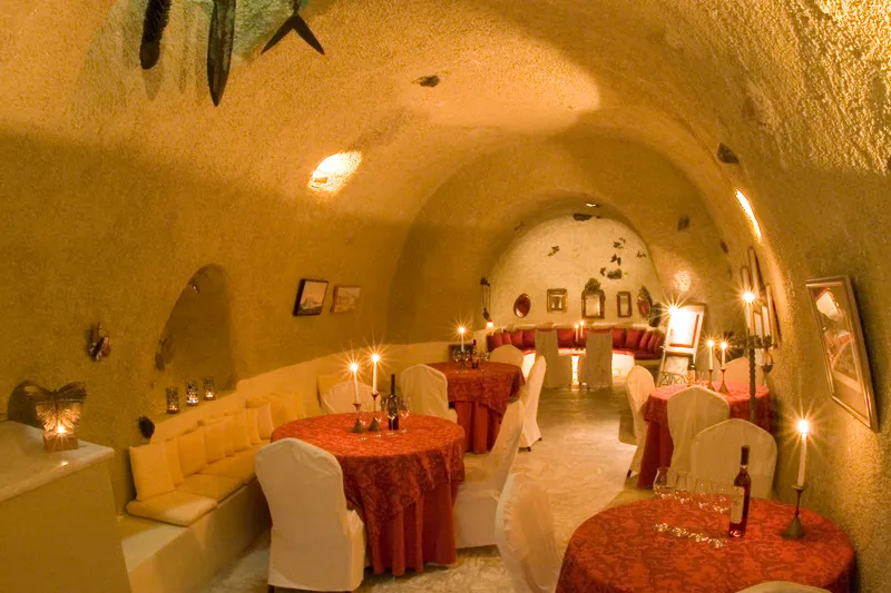 Restaurant, Heliotopos, Santorini