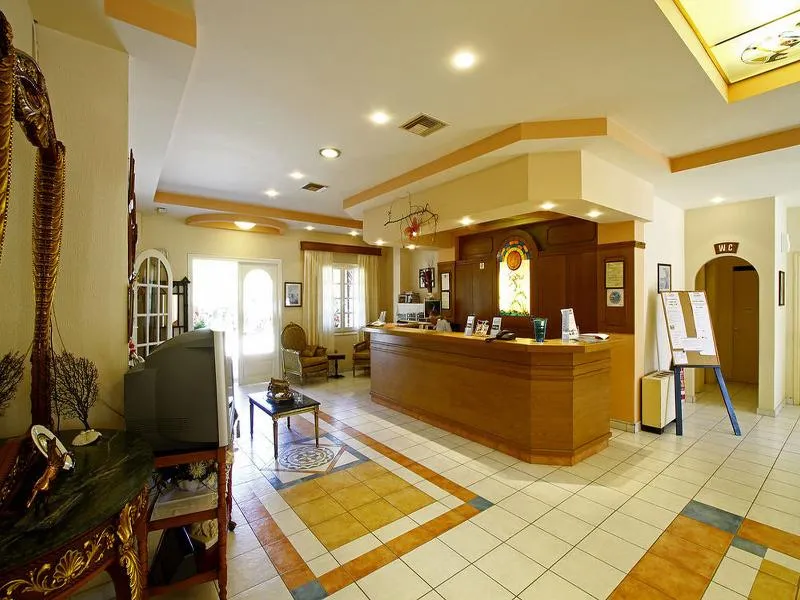 Lobby, Bintzan Inn, Corfu