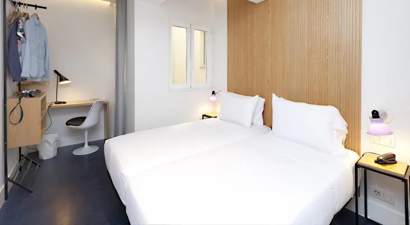 Double or Twin STANDARD Room, Sleep´N Atocha, Madrid
