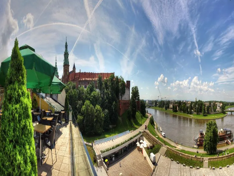 Terrace, Pod Wawelem Hotel, Krakow