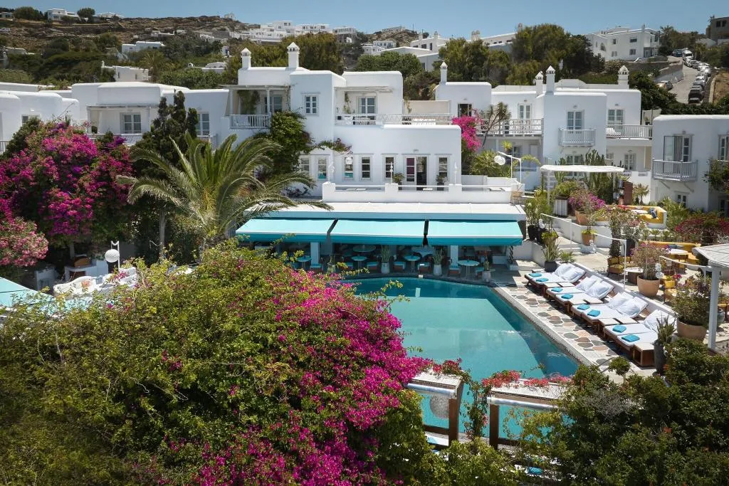 General view, Belvedere hotel, Mykonos