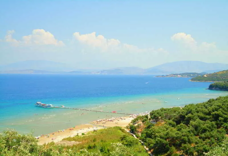 Beach, Dionysos Apartments, Corfu