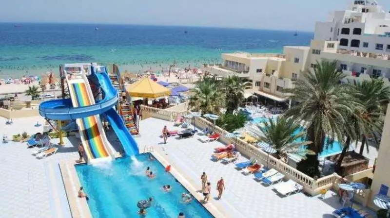Pool, Sousse City and Beach, Tunisia
