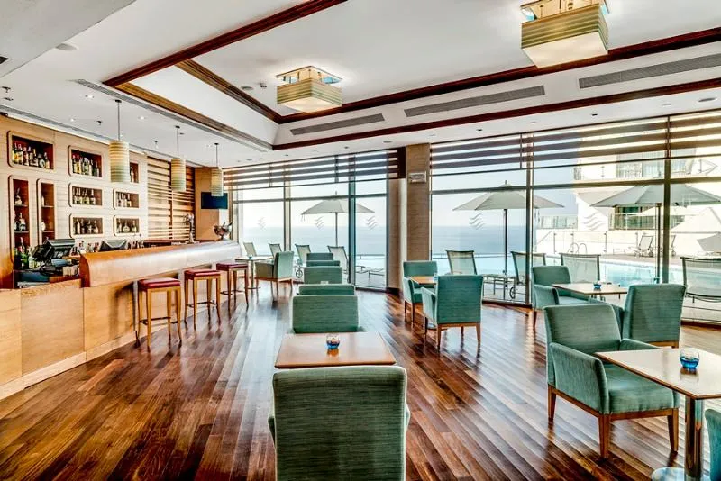 Bar, Sesimbra Oceanfront Hotel, Lisbon