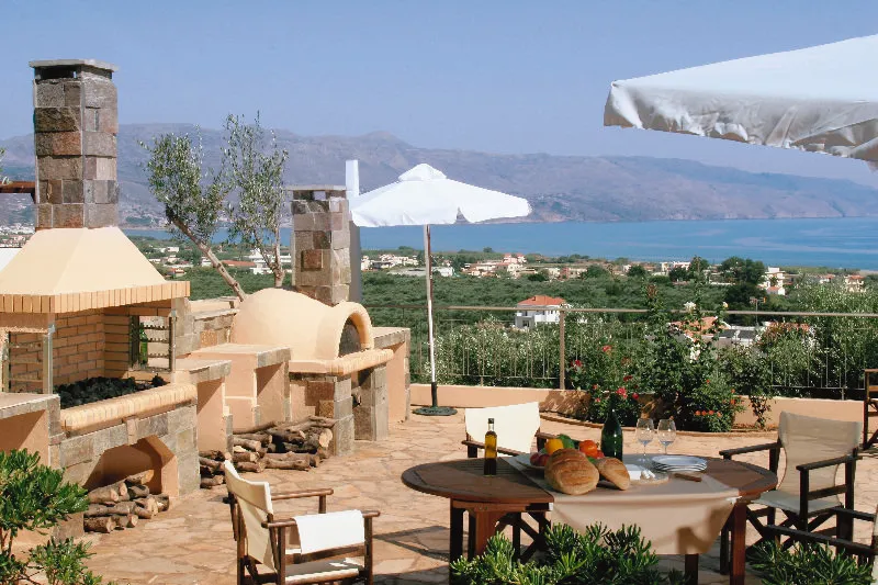 Terrace, Villa Caneva, Crete