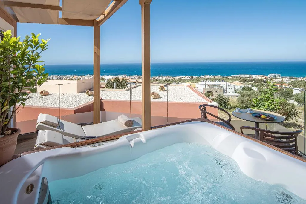 SUITE WITH JACUZZI Room, Esperides Resort Crete, Crete