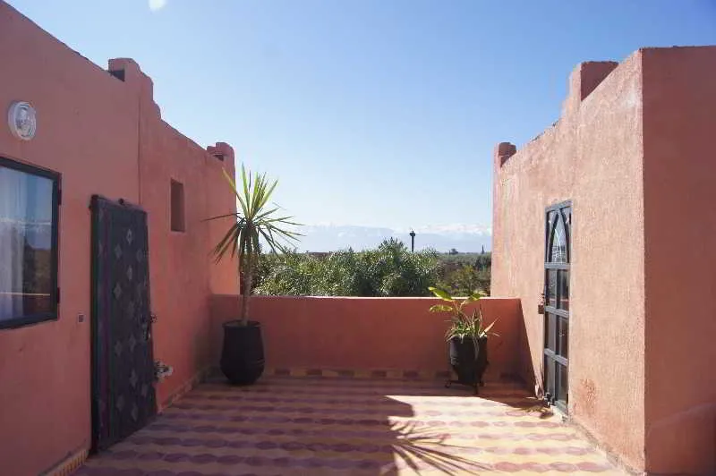 Terrace, Kasbah Chwiter, Marrakech