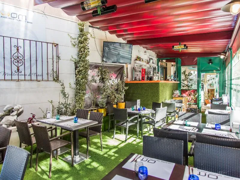 Terrace, Hotel Suites Feria de Madrid, Madrid