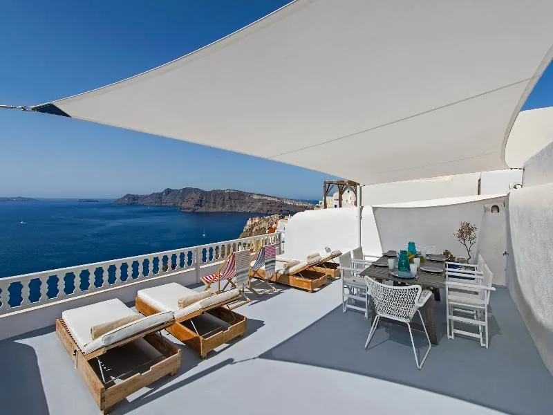 Terrace, Villa Calliope, Santorini