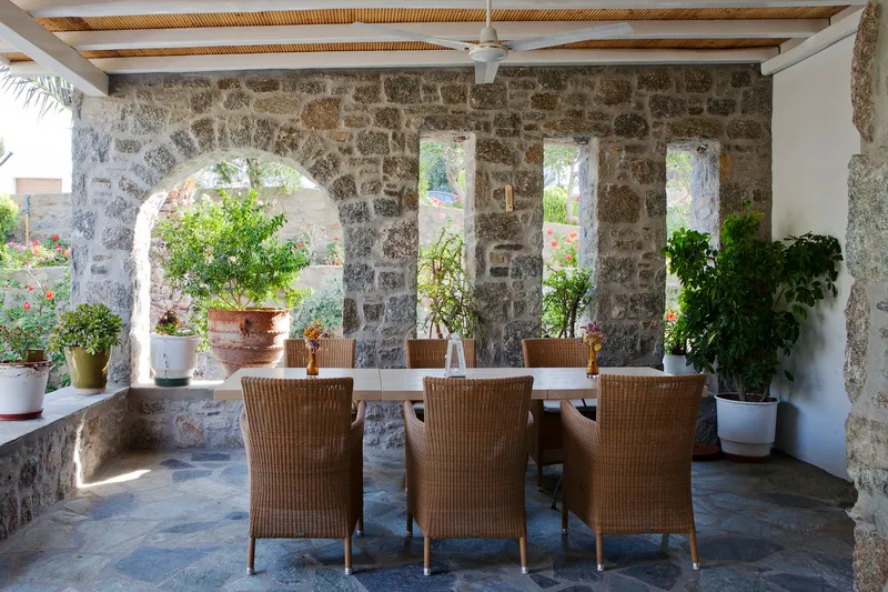 Terrace, Kamari Hotel, Mykonos