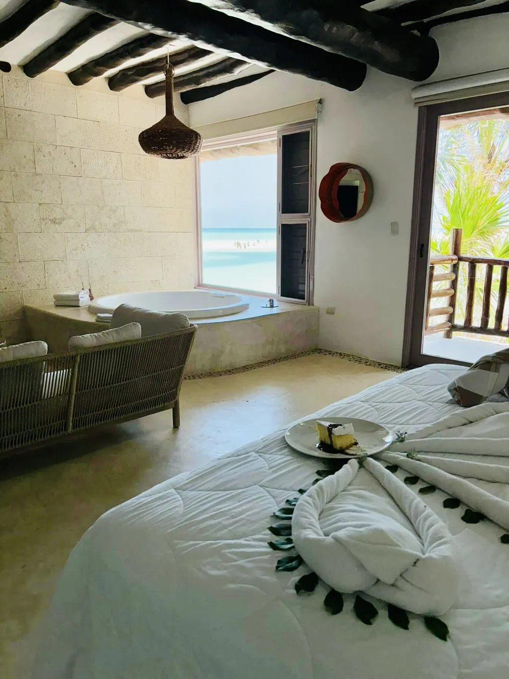 SUITE KING SIZE BED Room, Hotel Las Nubes Holbox, Cancun Area