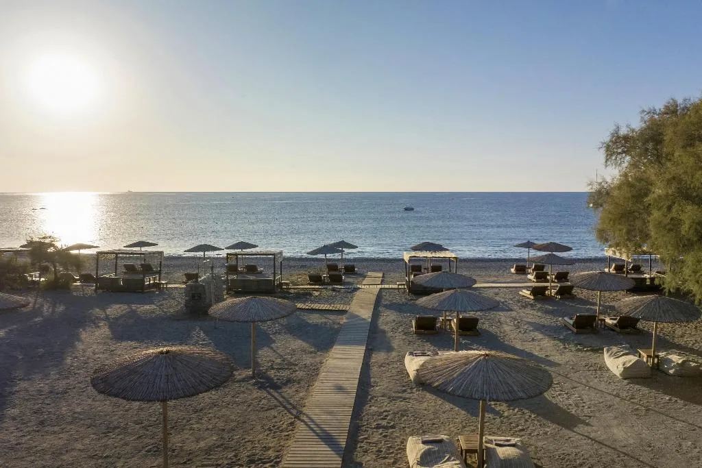 Beach, Aulus Lindos Rhodes, Curio Collection by Hilton, Rhodes