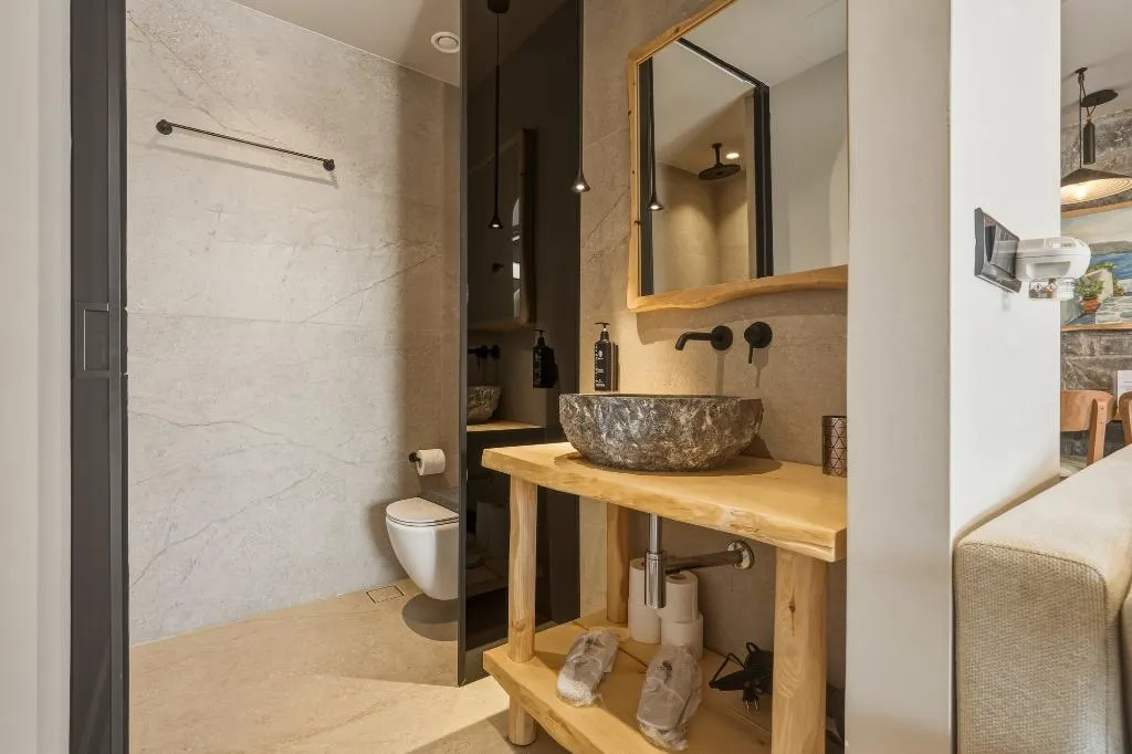 SUITE ONE BED Room, Volta Seaside Boutique Hotel, Crete