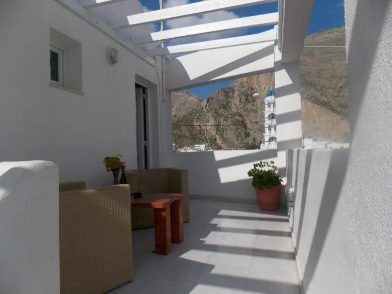 General view, Sunrise Studios Perissa, Santorini