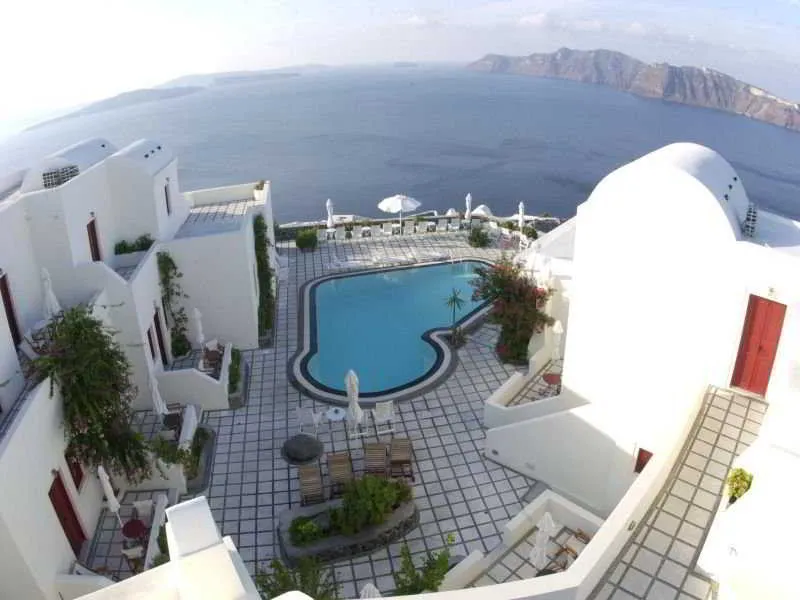 General view, Nikos Villas Apartments, Santorini