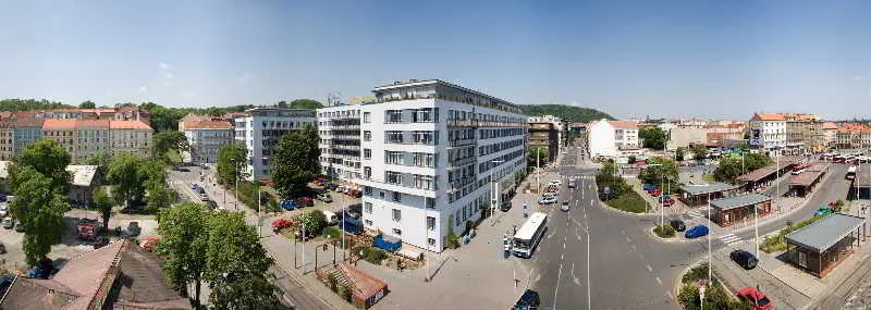 General view, Akcent hotel, Prague