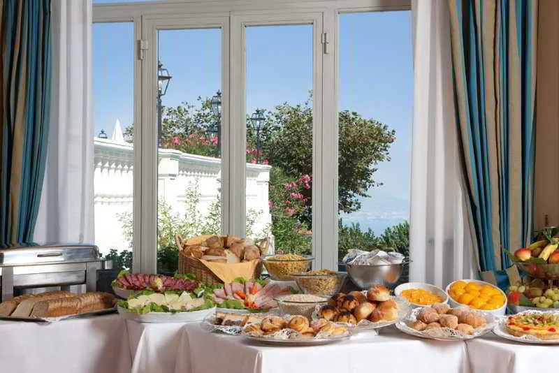 Restaurant, Hotel Jaccarino, Naples