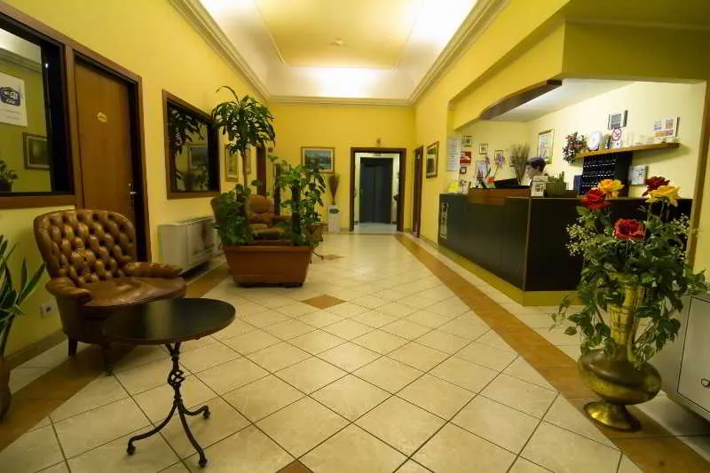 Lobby, Hotel Degli Amici, Rome