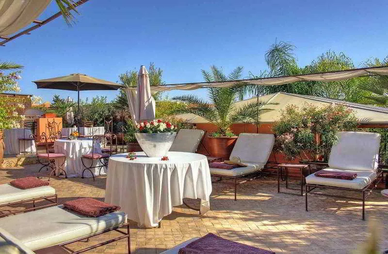 Terrace, Riad Ayadina, Marrakech