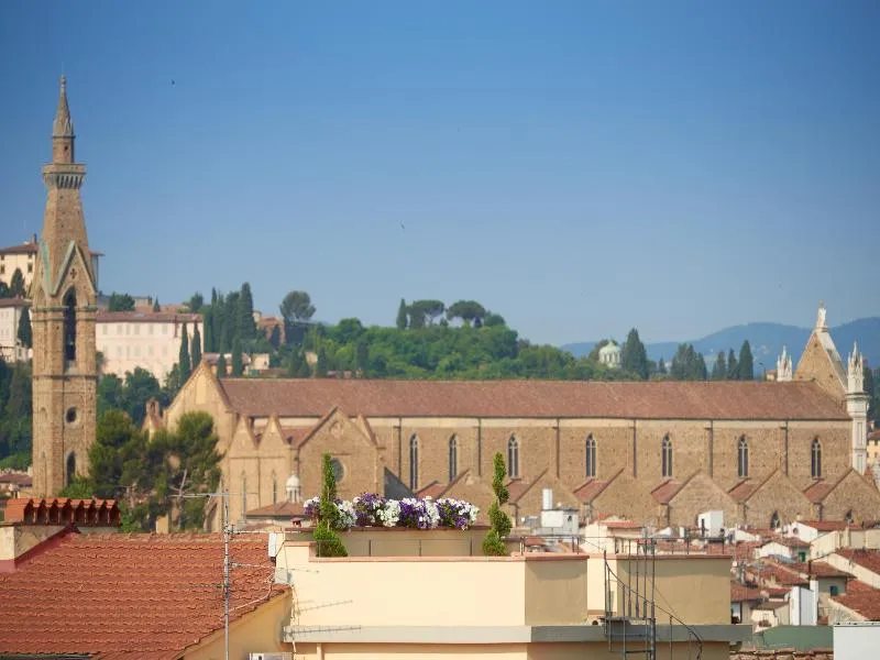 Terrace, Forte16 Apartments View & Spa, Florence