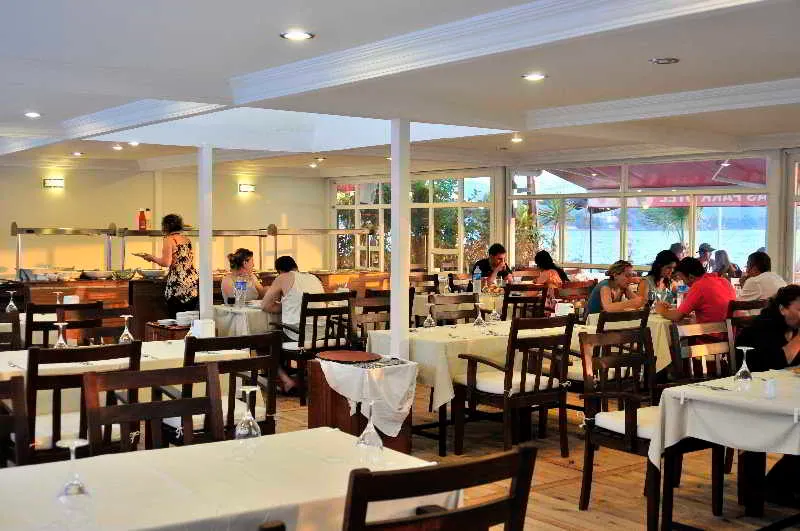 Restaurant, Makri Beach hotel, Dalaman