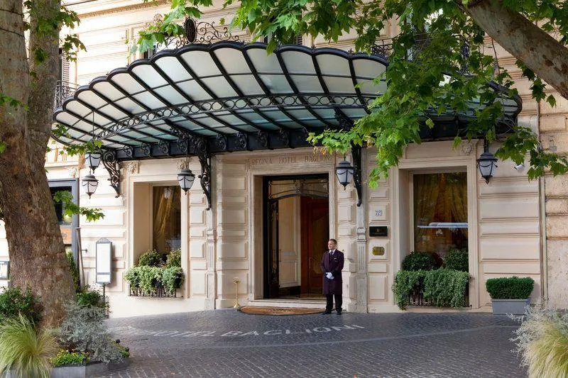 General view, Baglioni Hotel Regina, Rome
