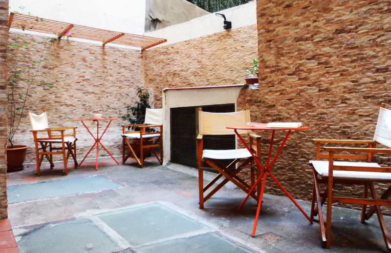 Terrace, La Isla Hostal, Barcelona