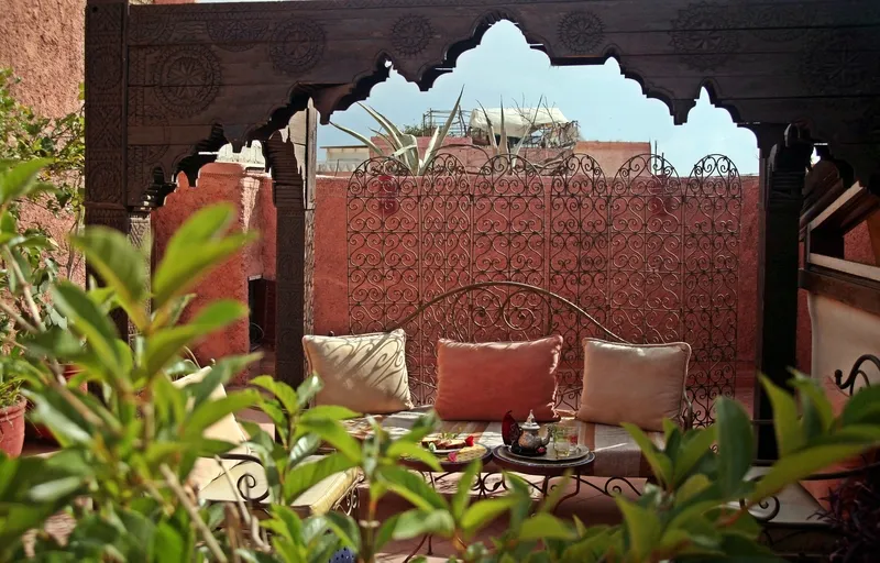 Terrace, Riad Amiris, Marrakech