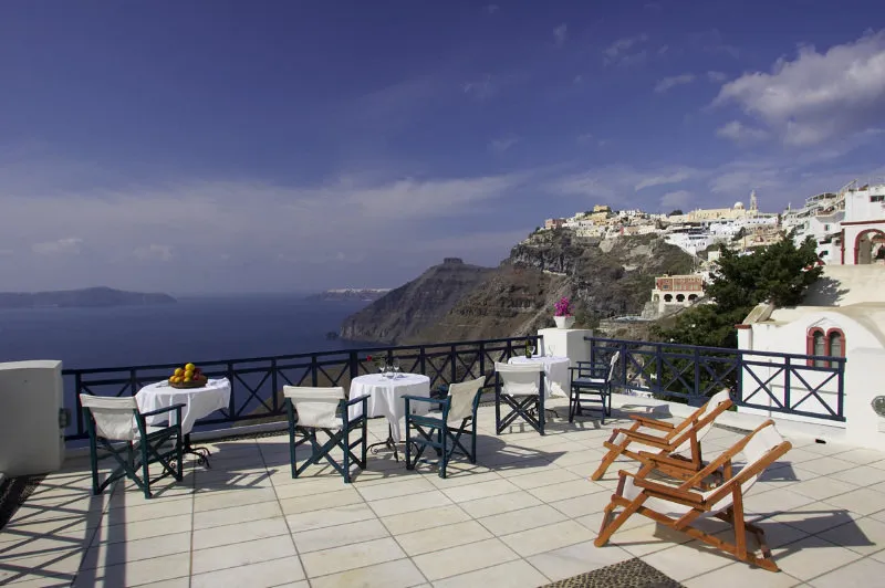 Terrace, Santorini Reflexions Volcano, Santorini