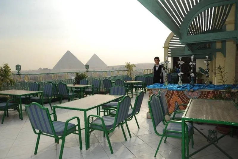 Terrace, Pyramids Plaza Hotel, Cairo