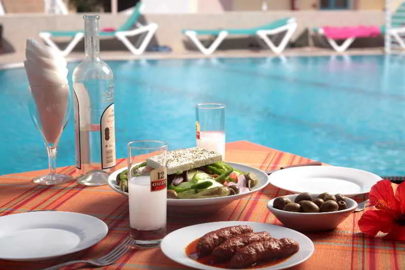 Restaurant, Marietta Hotel & Apartments, Rhodes