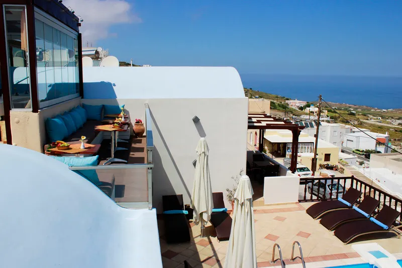 Terrace, Amerisa Suites, Santorini