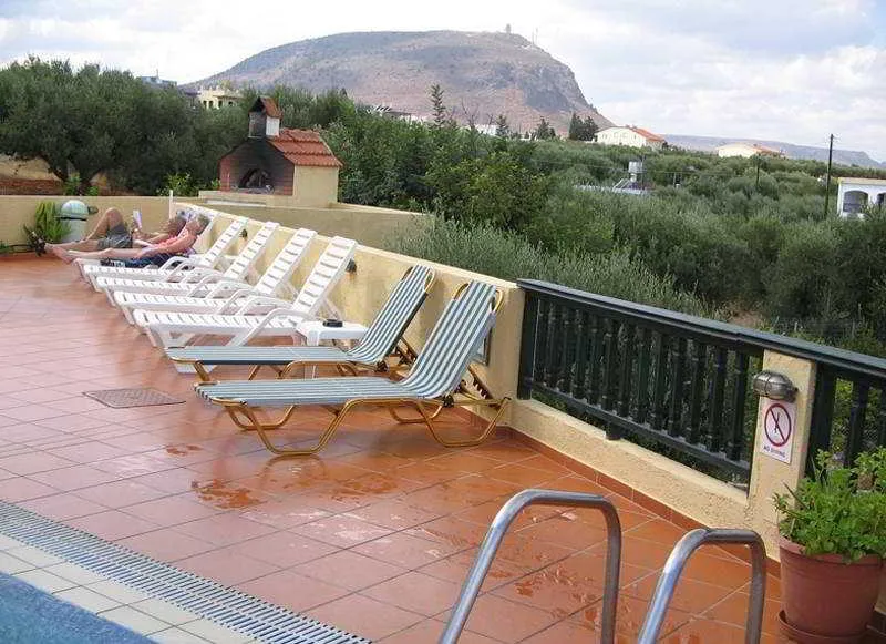 Terrace, Aspri Petra, Crete