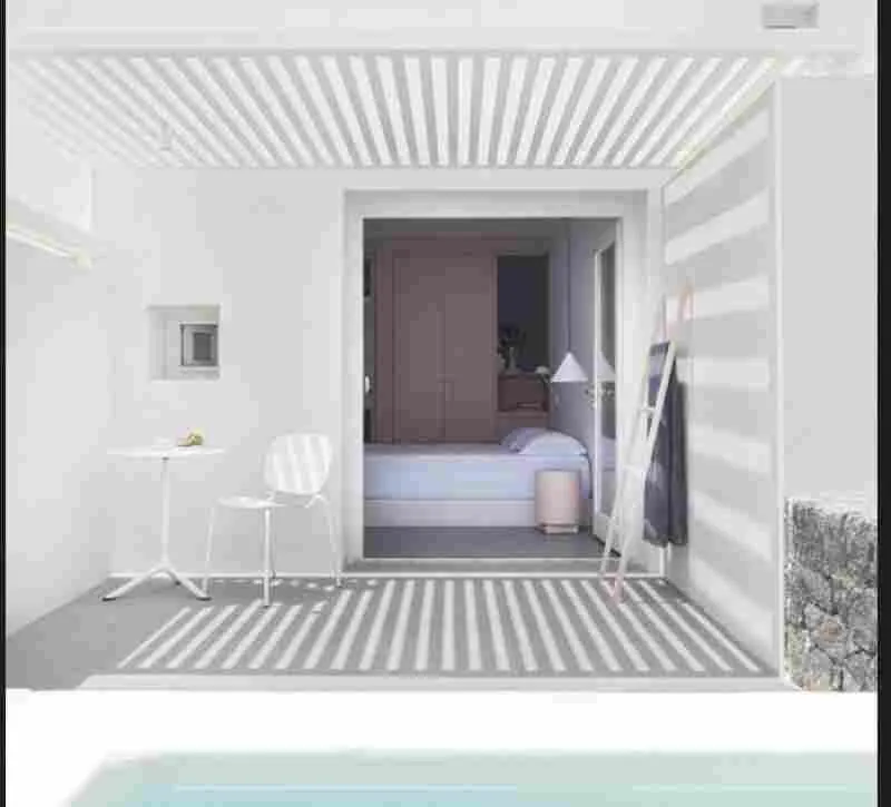 JUNIOR SUITE WITH PRIVATE POOL Room, Neo Luxury Suites, Santorini