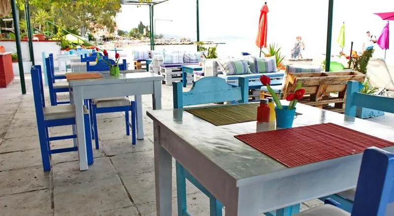 Restaurant, Avra Budget Beach Hotel, Corfu
