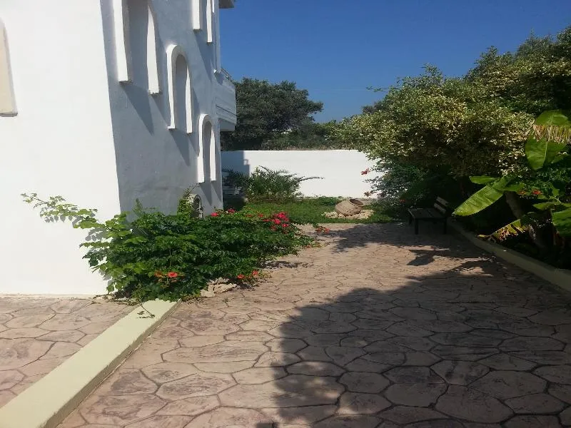 Terrace, Mikes House Hotel, Rhodes