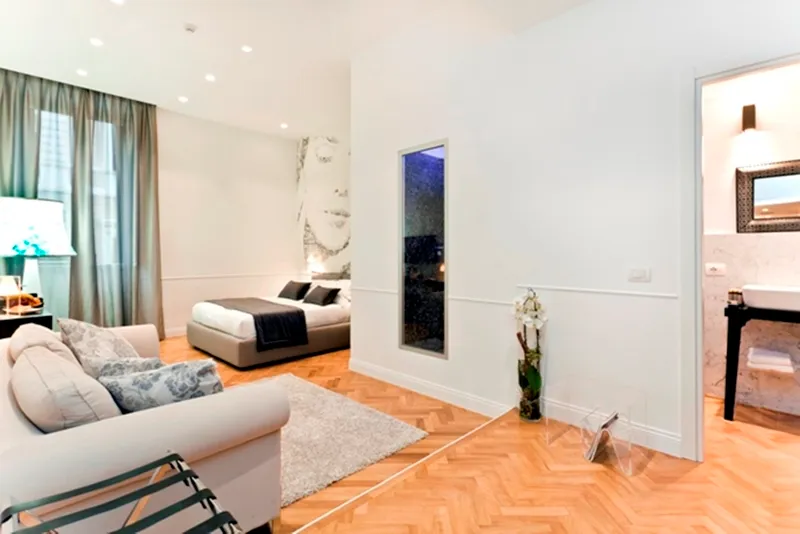 JUNIOR SUITE STANDARD Room, Vanity Hotel, Rome