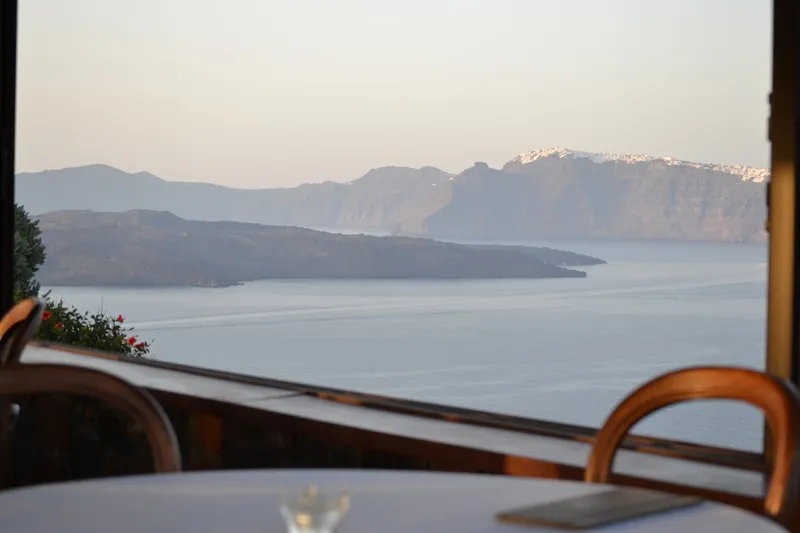 Restaurant, Maison des Lys, Santorini