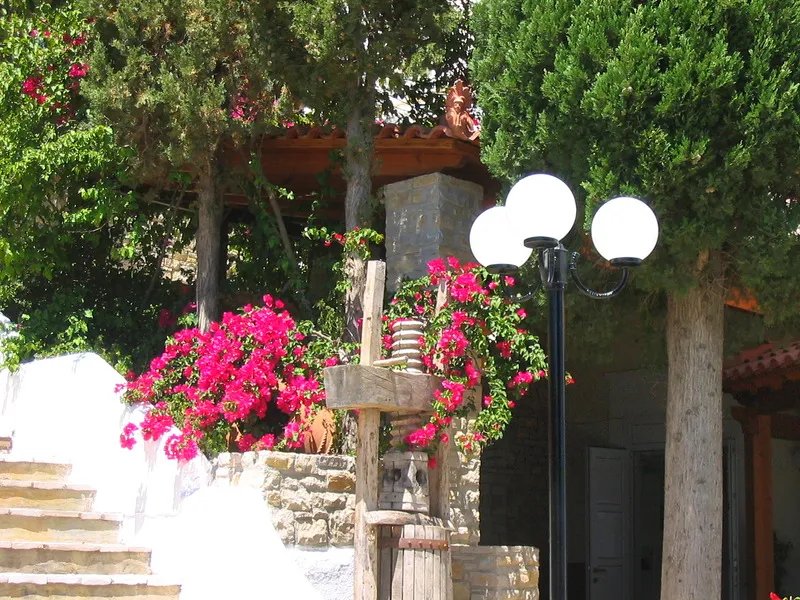 Terrace, Kerveli Village, Samos