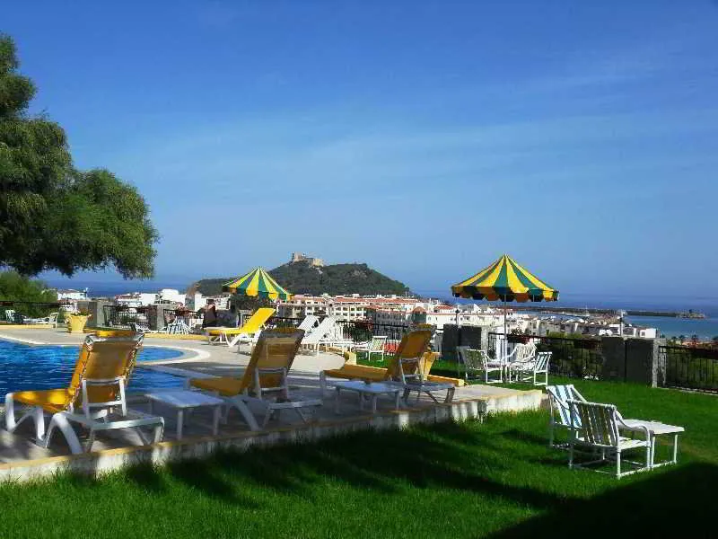 Terrace, Les Mimosas, Tunisia