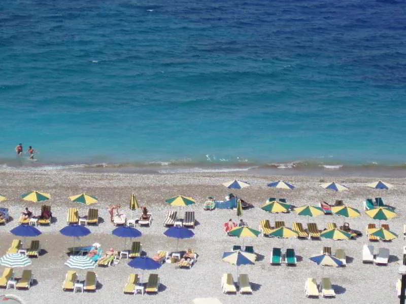 Beach, Nafsika, Rhodes