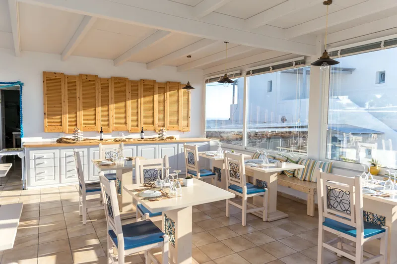 Restaurant, Caldera Romantica, Santorini