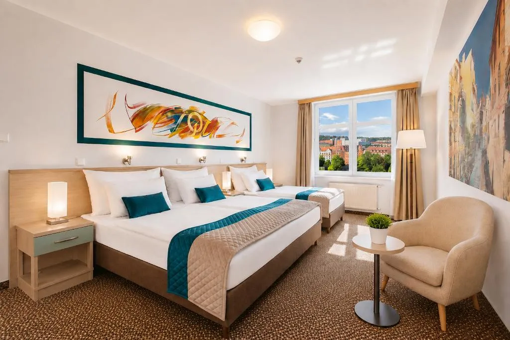TRIPLE STANDARD Room, COLORFACTORY SPA Hotel, Prague