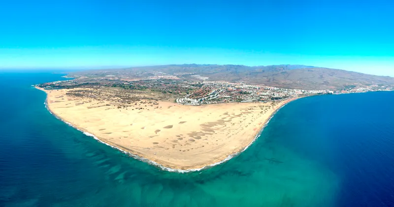 Beach, Seaside Sandy Beach, Gran Canaria