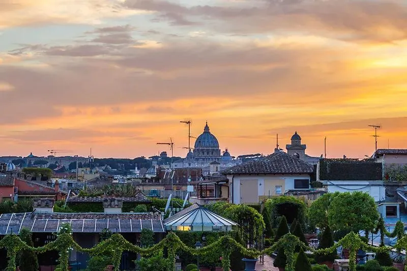 Terrace, Colonna Palace, Rome