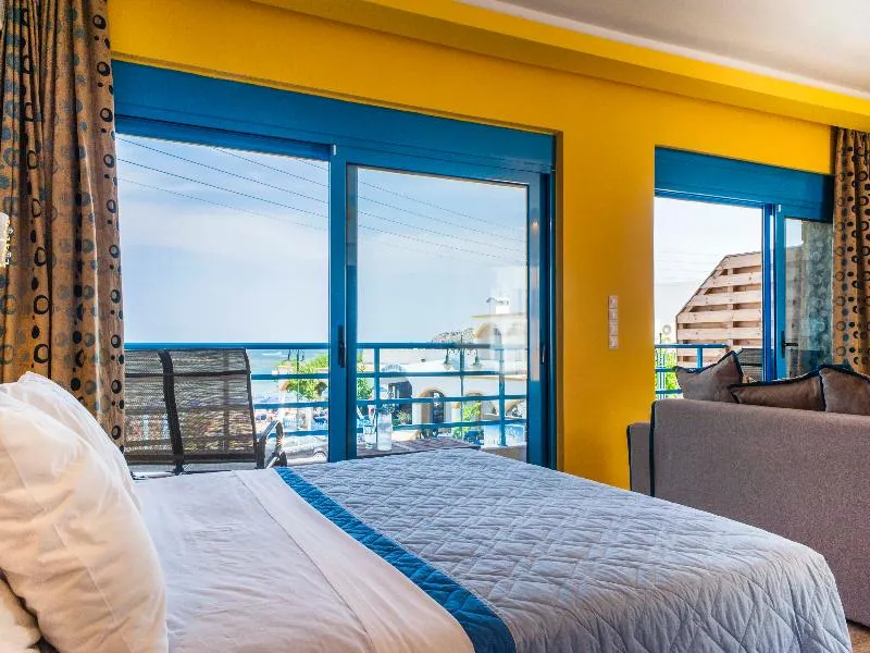 Room, Haven Beach Boutique Hotel, Rhodes