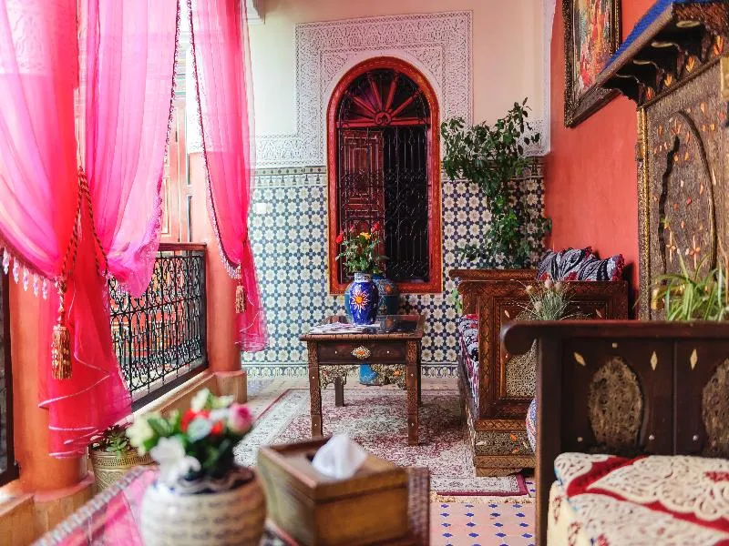 Lobby, Riad Bleu Du Sud, Marrakech