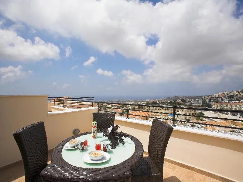 Terrace, Club Coral View Resort, Cyprus