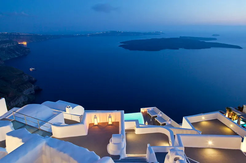 General view, Katikies Chromata Santorini - The Leading Hotels, Santorini