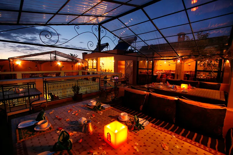 Terrace, Riad Lena & Spa, Marrakech